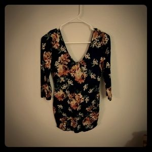 Forrest Green Floral Mini dress